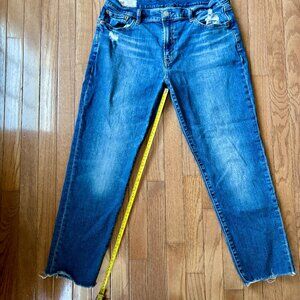 Gap Girlfriend Cropped Jeans Size 30 - Cropped